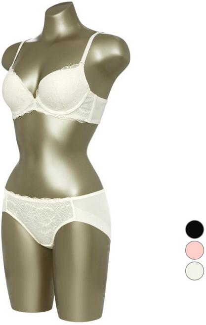 트라이엄프 여성용 레이스 브라 팬티 세트