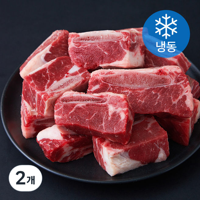 동원 미국산 소갈비 초이스 찜용 (냉동), 2개, 1kg