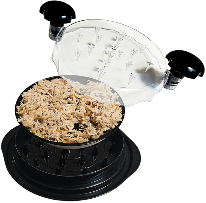 casa life 雞胸肉撕絲切片器, 黑色, 1個