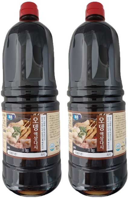 푸른식품 오뎅액상다시 소스, 2개, 2kg