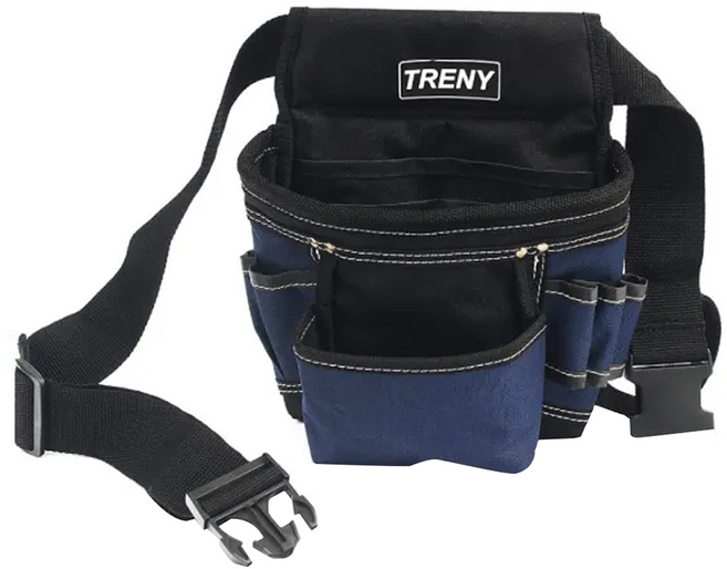 TRENY 大福 基本款工具腰袋 耐磨、耐重、大容量 最大腰圍110cm, 1個