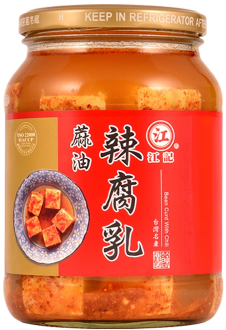 江記 麻油辣腐乳, 750g, 1罐