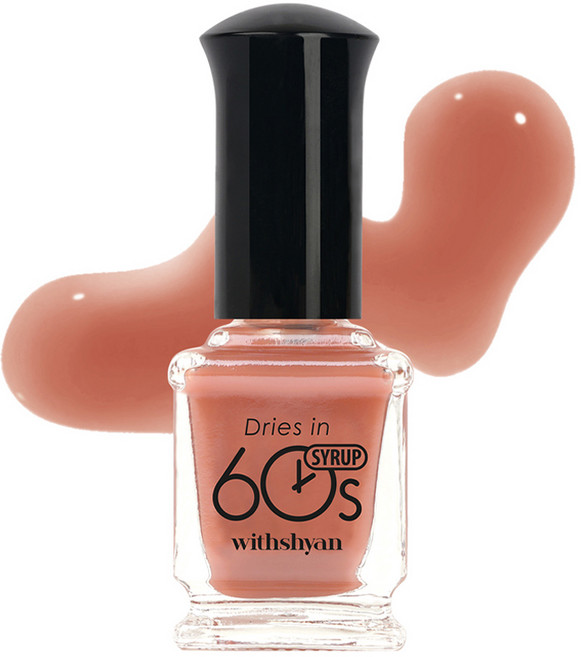 위드샨 60초 건조 매니큐어, M065무화과시럽, 9ml, 1개