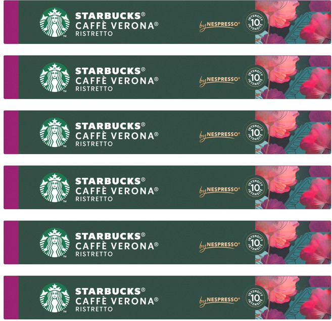 네스프레소 카페 베로나 by 네스프레소 캡슐커피, 5.5g, 10개입, 6개