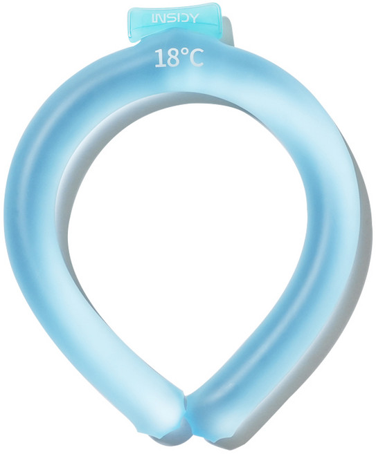 인사이디 아이스 넥쿨러 INC-100, 블루, 1개