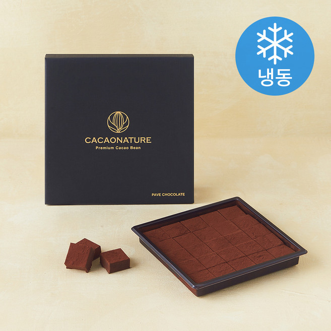 카카오네이처 쿠킹스토리 밀크 파베 생초콜릿 (냉동), 150g, 1개