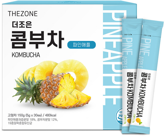 더존건강 더조은 콤부차 파인애플, 5g, 30개입, 1개