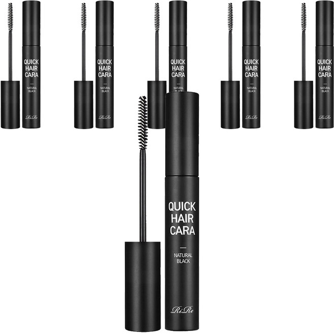 리르 퀵 헤어 마스카라 10g, 내추럴블랙, 6개