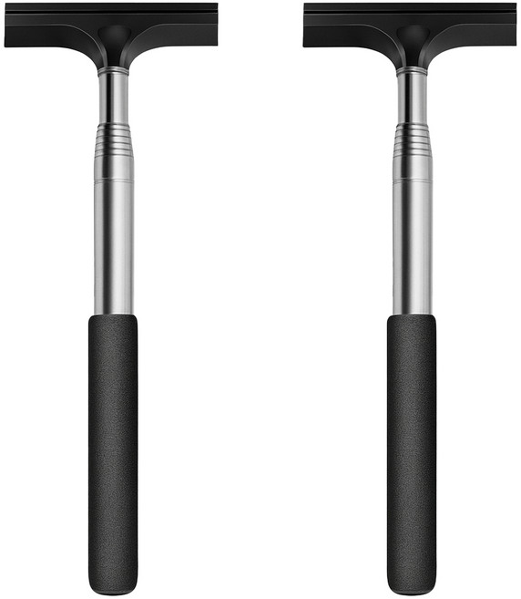 리빙메이커 차량용 길이조절 셀프 사이드미러 빗물 제거, 2개