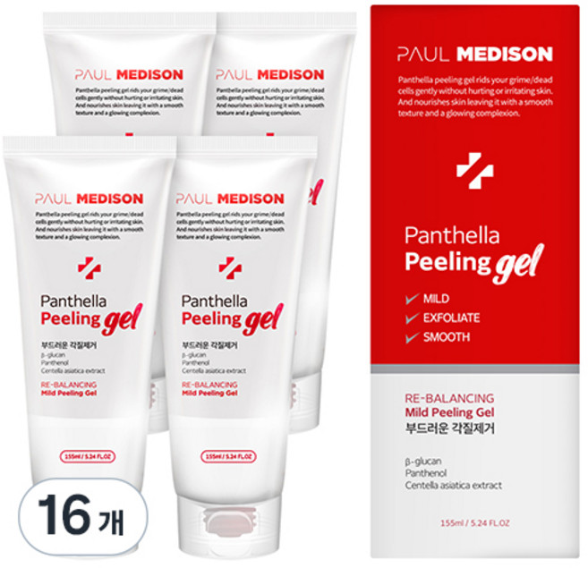 폴메디슨 판텔라 필링 젤, 155ml, 16개