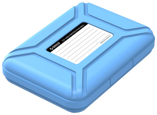 오리코 하드디스크 보관함 블루, PHX-35 블루, 1