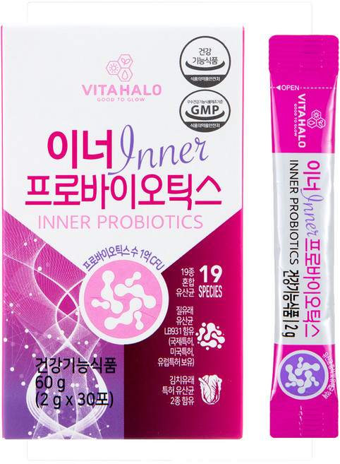 비타할로 이너 프로바이오틱스, 60g, 1개