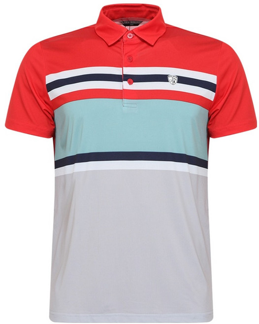 이원재골프 남성용 FU 비비드배색 아이스 골프셔츠 CTM4BIG2416