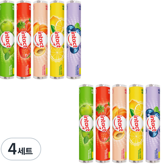 인탁트 포도당 캔디 5종 x 2p 세트, 170정, 2세트