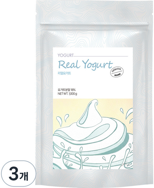 베오베 리얼 요거트 파우더, 1kg, 1개입, 3개