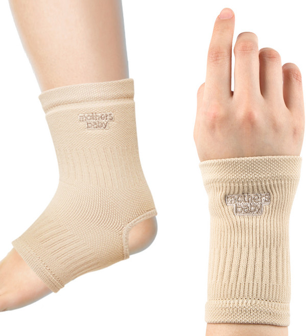 마더스베이비 드라이쿨 손목 보호대 2p + 발목 보호대 2p