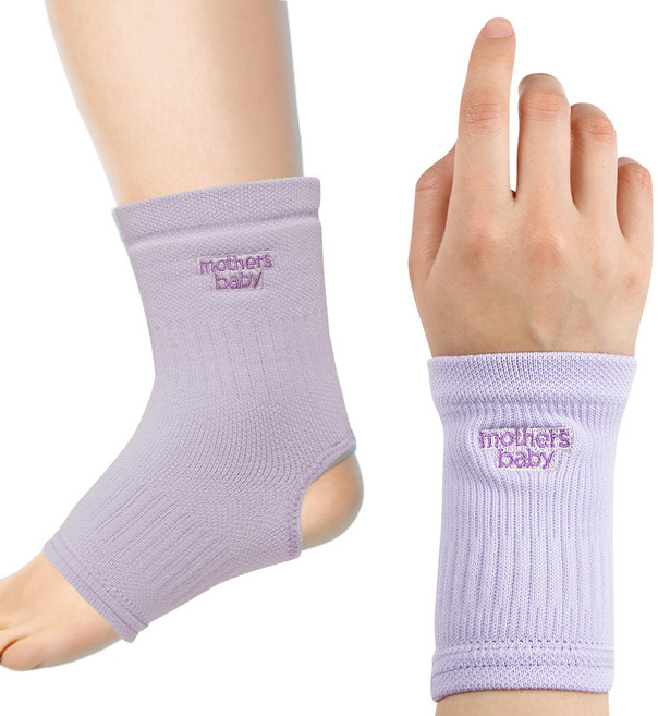 마더스베이비 쿨베리 손목 보호대 일반형 2p + 발목 보호대 2p