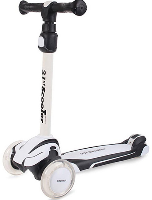 21st 로얄 탈부착 아동용킥보드, 화이트, 1개