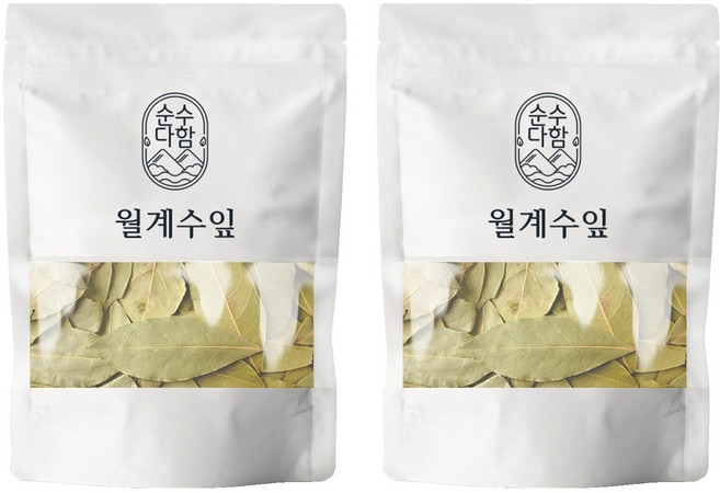 純粹盛滿 月桂葉 漢方茶材料, 2個, 100g