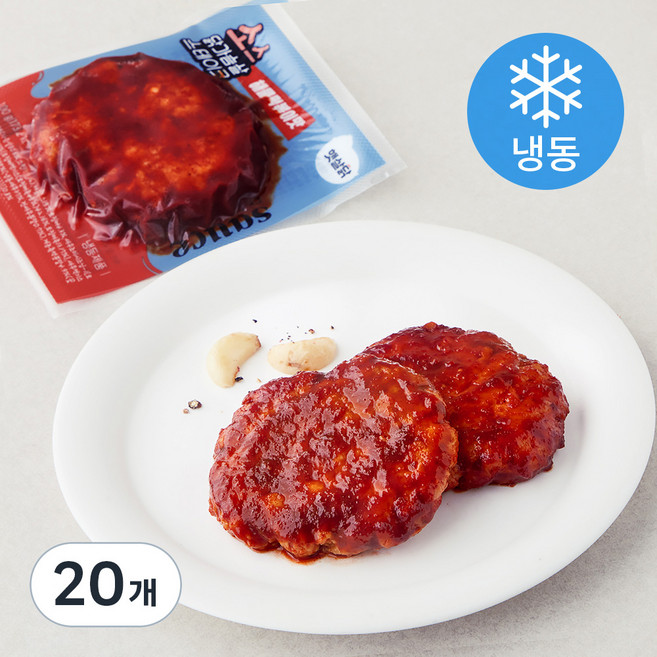 햇살닭 소스 닭가슴살 스테이크 해물떡볶이맛 (냉동), 100g, 1개입, 20개