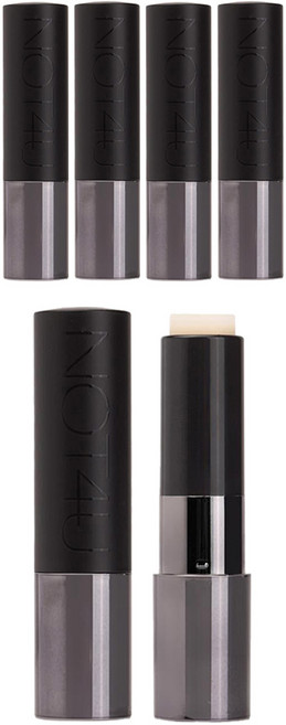 낫포유 남성용 키스밤 포 맨 립밤, 5개, 혼합색상, 3.6g