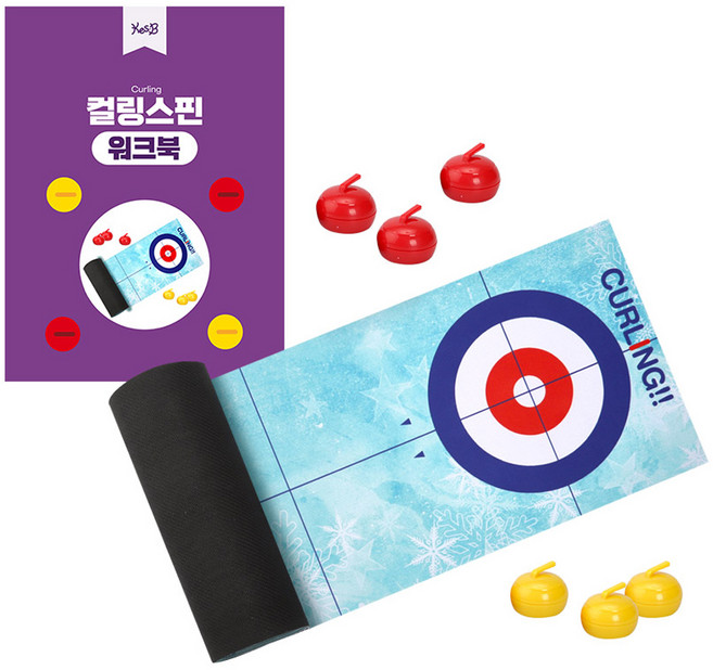 Kes.B 冰壺旋轉桌遊 2225, 混合顏色