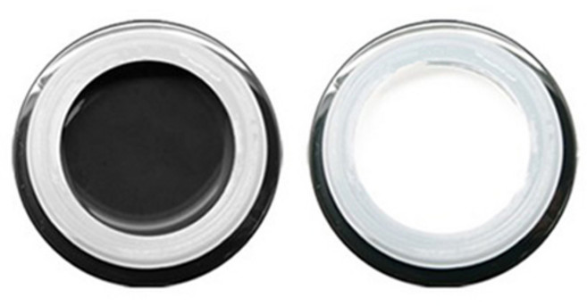 아이빛 아트 젤네일, 블랙, 화이트, 5g, 2개