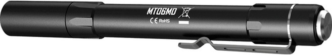 NITECORE 奈特科爾 MT06MD 便攜筆形手電 180流明 CRI≥90 醫護專用 IPX8防水, 黑色, 1個