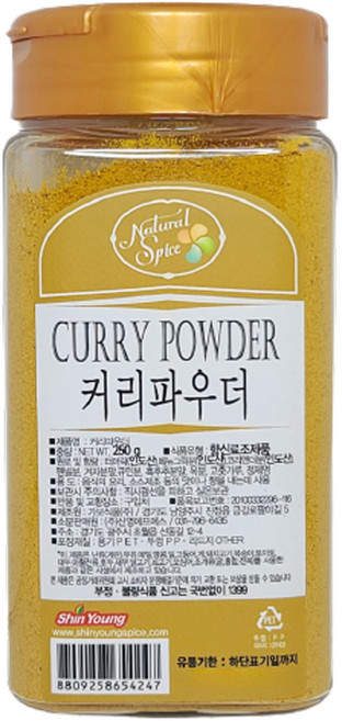 내츄럴스파이스 커리 파우더, 250g, 1개
