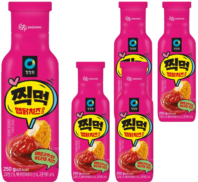 清淨園 辣雞起司沾醬, 250g, 5個