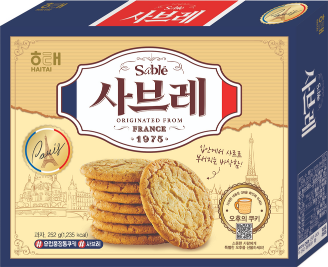 해태제과 사브레, 252g, 1개