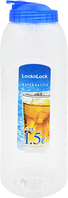 LocknLock 樂扣樂扣 PET水壺, 藍色, 1.5L, 1個