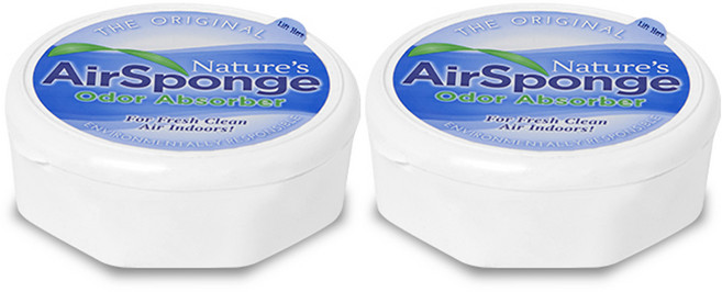 네이처스에어스펀지 스티커형 탈취제 본품, 227g, 2개