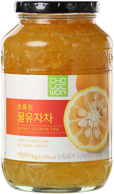 초록원 꿀유자차, 1kg, 1개입, 1개