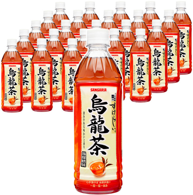 산가리아 스바라시 우롱차, 500ml, 24개