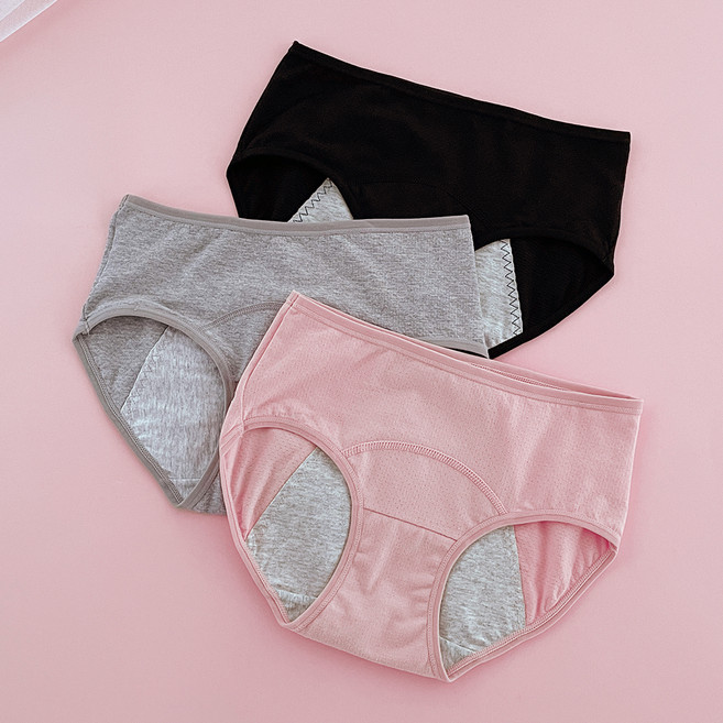 주니데이 여자주니어 학생 위생팬티 심플 A 3종 세트