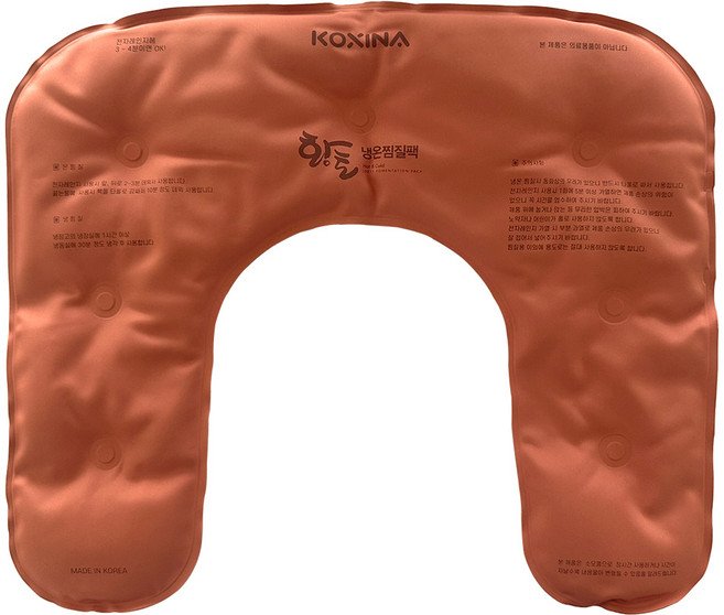 코시나 황토 냉 온 찜질팩 어깨찜질형, 1개