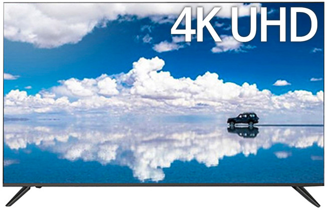 트루비 4K UHD LED TV, 138cm(55인치), V551UHD, 스탠드형, 고객직접설치