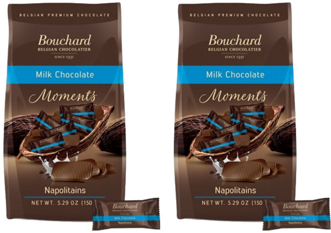 벨기에 부샤드 밀크초콜릿, 132g, 2개