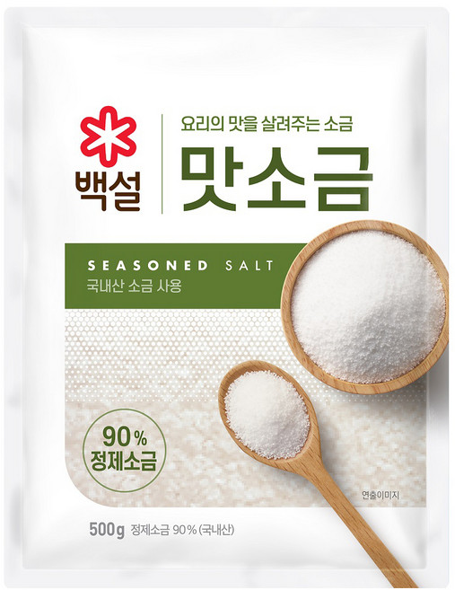 CJ 백설 맛소금, 500g, 1개