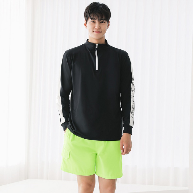 벤디스 남성용 어나더 래쉬가드 상하의 세트 CS041