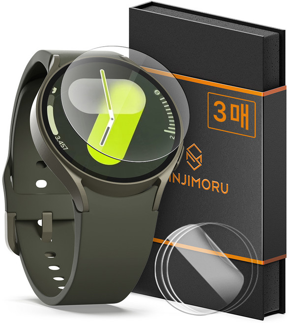 신지모루 풀커버 자가복원 TPU 액정보호필름 3P, 1세트