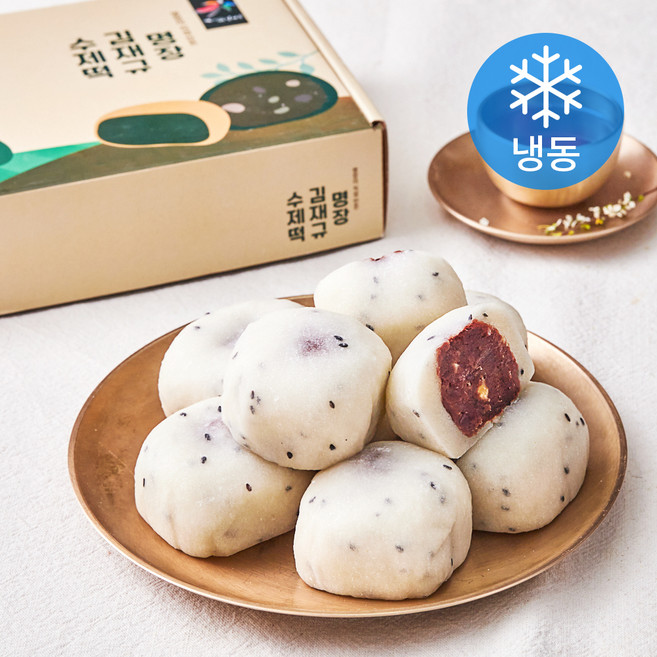 김재규우리떡연구소 김재규명장 호두찹쌀떡 (냉동), 100g, 8개입, 1박스