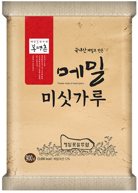 봉평_메밀미싯가루, 1개, 900g