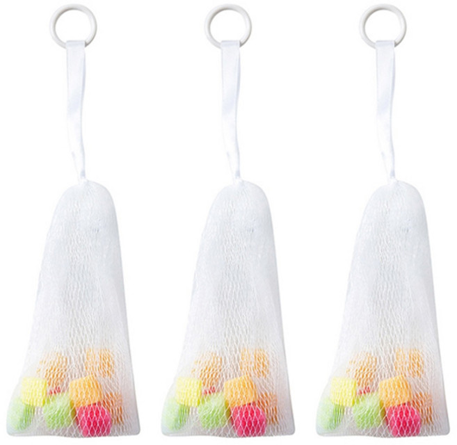 더자카 메쉬 세안 비누망 B, B형, 3개