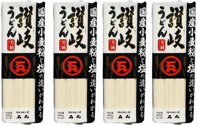 IShimaru 石丸 芳純讚岐烏龍麵, 400g, 2包