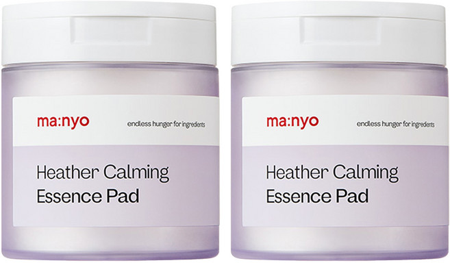 마녀공장 히더 카밍 에센스 패드 270g, 60개입, 2개