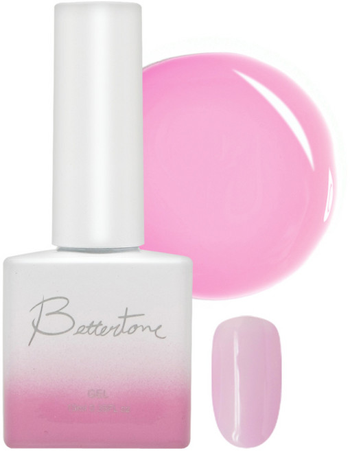 아이빛 베러톤 누드스킨 시럽 컬러 젤네일, BT-106 누드비비드핑크, 10ml, 1개