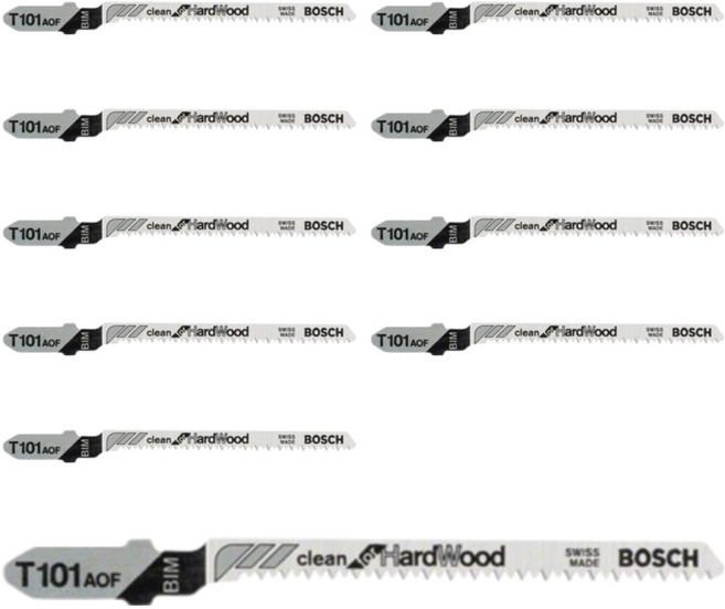 보쉬 목재용직쏘날 T101AOF, 10개