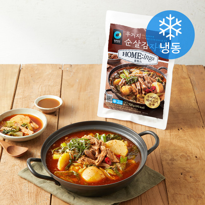청정원 호밍스 우거지 순살 감자탕 (냉동), 700g, 1개